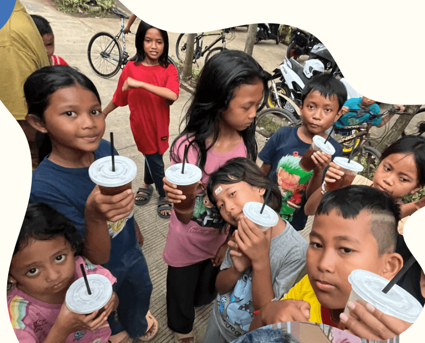 Children in Karang Pola